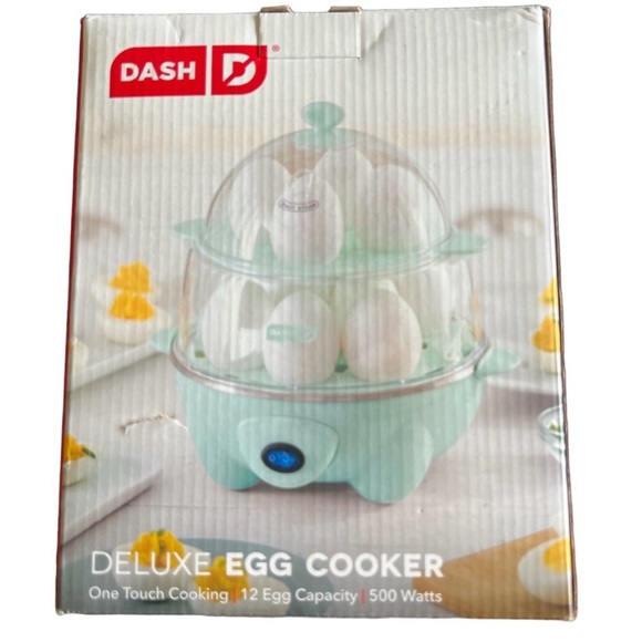 DASH Deluxe Rapid Egg Cooker for Hard Boiled,‎ Poached, Scrambled Eggs, Omelets - Picture 3 of 8